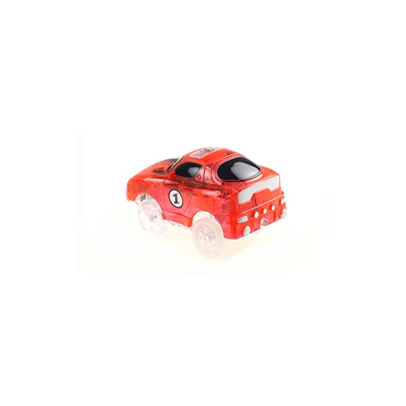 Amewi 100659 Magic Traxx Vehicle Racing Car with LED, Red