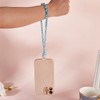 BEEFLYING Crystal Stone Beads Wrist Straps for Phone Handmade Anti-lost