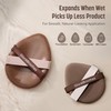 Makeup Sponge Set, GloréBrochas 4PCS Latex-Free PU Beauty Blenders for