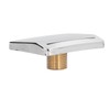 G1/2 Male Thread SPA Bathtub Faucet Stainless Steel Waterfall Spout