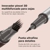 Erinde Lápiz Líquido para Cejas Doble Punta, Perfilado Preciso, 4