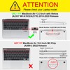 Fintie Case Compatible with MacBook Air 13 (2018-2020 Release) A2337(M1)/A2179/A1932,