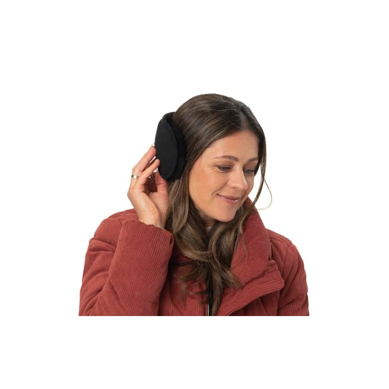 Seeberger Lambswool Ear Muffs Ear Warmers, camel, Unit size