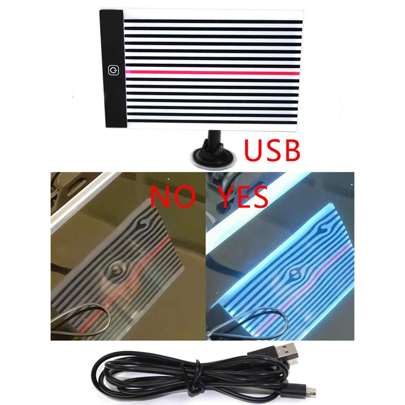 Paintless Dent Repair Tool Kit Lamp LED Line Board 5V