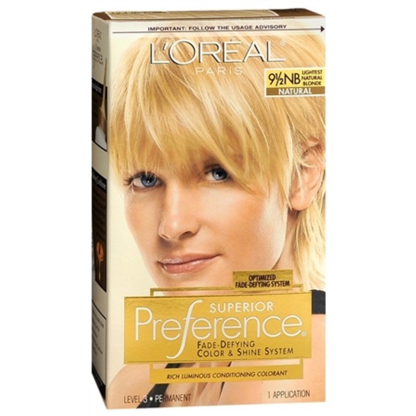 L'Oreal Superior Preference - 9-1/2NB Lightest Natural Blonde (Natural) 1 Each (Pack of 3)