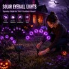 Solar Eyeball Lights for Halloween Decor – 6-Head Outdoor Stake