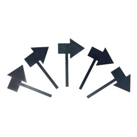 Pissarra Kit 5x Pizarras Decorativas Forma Flecha Mesa Dulces Postres