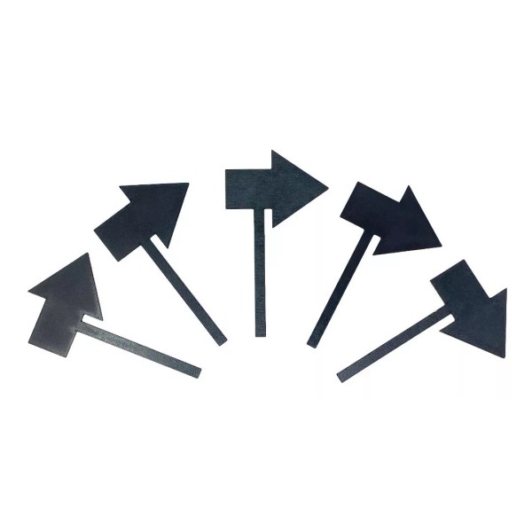 Pissarra Kit 5x Pizarras Decorativas Forma Flecha Mesa Dulces Postres