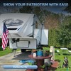 Magnetic Flag Pole Holder for 5th Wheel RV Hitch –