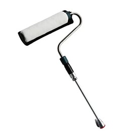 Tektall Professinonal 180 Degree Paint Crew Roller Arm Accessory Rotating Painting Tool with 11 inch Extension Pole for High Pressure Paint Spraying Equipment Power Roller.