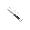 Beavorty Stainless Steel Nail File Nail Filer Curved Nail File