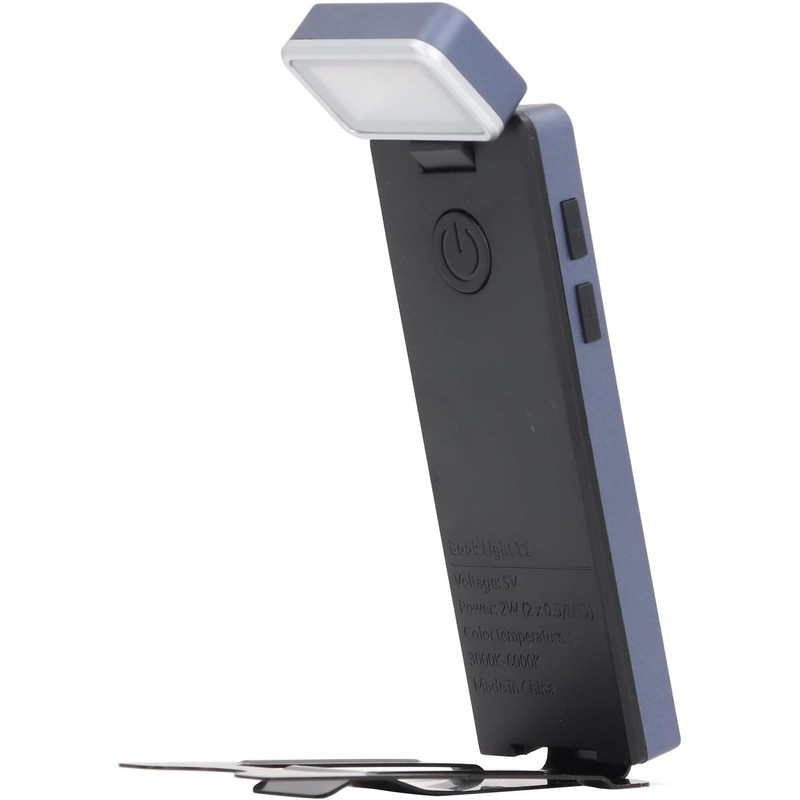 Luz de Lectura LED Compacta con Clip, Luz para Libros