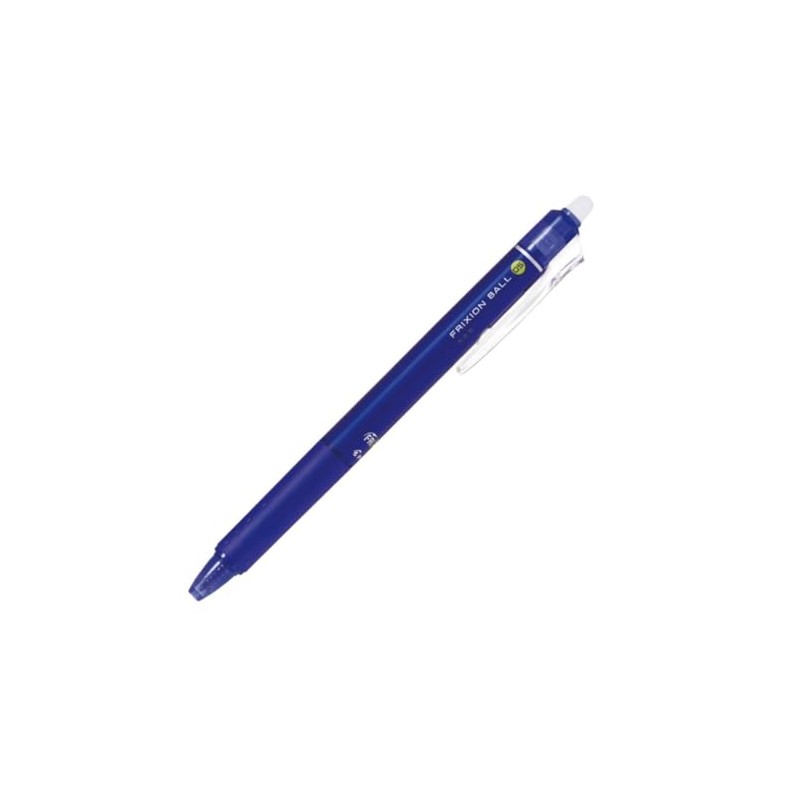 Pilot LFBK230EF10L Erasable Ballpoint Pen Frixion Ball Knock, 0.5, Blue,