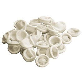 Grafco 3908-L Latex Finger Cots - Large, box of 144