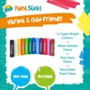 Paint Pop Paint Sticks For Kids - 12 Pack Assorted