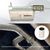 Polished Stainless Steel 2.125'' ID to 2.125'' ID Exhaust Adapter,Exhaust
