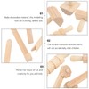 Toddmomy 12Pcs Kids Wooden Clay Tool Set Clay Molding Tools