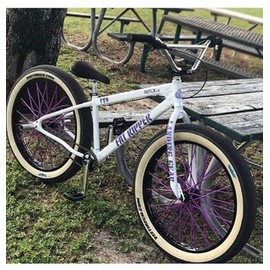 BEEGETTE Bicycle Spoke Skins Wraps BMX MTB Kids Road Mountain Bike Colorful Wheel Decoration-72 Pcs (Purple)