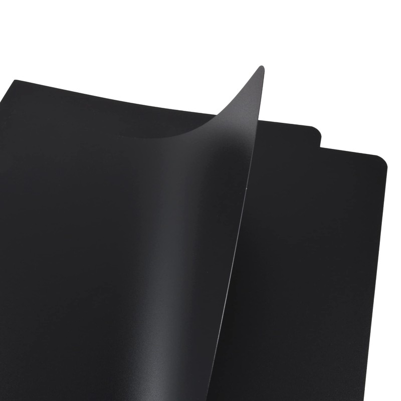 GBC P3562 Cubierta, 50 piezas, liso negro