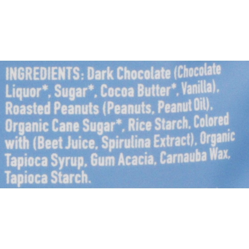 Unreal Dark Chocolate Peanuts Gems, 6 oz