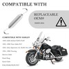 Motorcycle Kickstand Spring,Galvanic Spring Parts Replacement OEM# 50005-85A Compatible with