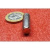Unbranded Zinc Plated Steel Threaded Studs, RH, 5/16"-18 x 1.00"