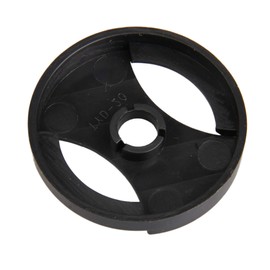 Mxfans 7 Inch Vinyl Record Centre-Hole Adapter Turntable Phonograph 45RPM 38x7.2x7mm Black