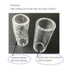 RIVERWELD TIG Quartz Nozzle Clear Glass Cups 13N10 6# 3/8"