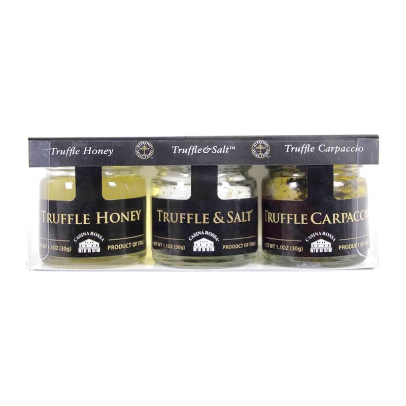 Casina Rossa Truffles Trio Pack: Truffle Carpaccio - Truffle Honey