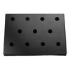 Smoker Box Black V Shape Stainless Steel Anti Stick Large