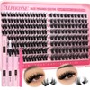 Fluffy Lash Clusters Kit 2 Styles Mixed Cluster Eyelash Extensions