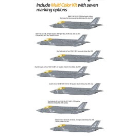 Academy ACA12561 Academy 1:72-F-35A Seven Nation AF Various Medium