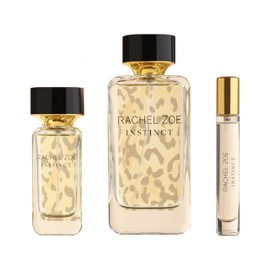 Rachel Zoe Instinct Gift Set - Designer Women Perfume, Body Spray - Floral Eau de Parfum 3 pc