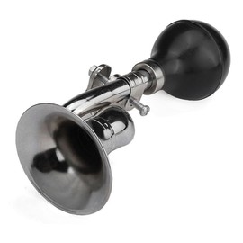 AIMALL Classical Bicycle Iron Air Horn - 6.88 Inch Length with 3.18 Inch Diameter, Weather-Resistant Stainless Steel, Easy Installation
