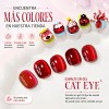 Esmaltes Uñas Gel Uñas Efecto Ojo Gato 3ddoble Iman,6 Uds