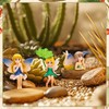 GGSTDDUP 14Pcs Mini Fairy Garden Figurines Outdoor Set