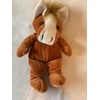Weighted stuffed animal, plush horse with 2-2 1/2 lbs, washable