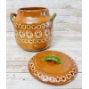 Olla de Barro con tapa Terracota Bean Soup Pot with