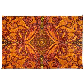 Sunshine Joy Honey Hive Psych Art Tapestry Hippie Wall Hanging Huge 60x90 Inches