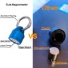 Magnetic Quick Release Keychain,Quick Detach KeyChain Clip&Ring,Super Strong Magnets,Aluminium Material,Easy