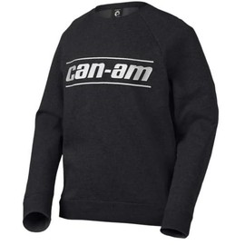 Can-Am Signature Crewneck Sweatshirt Ladies L - Black