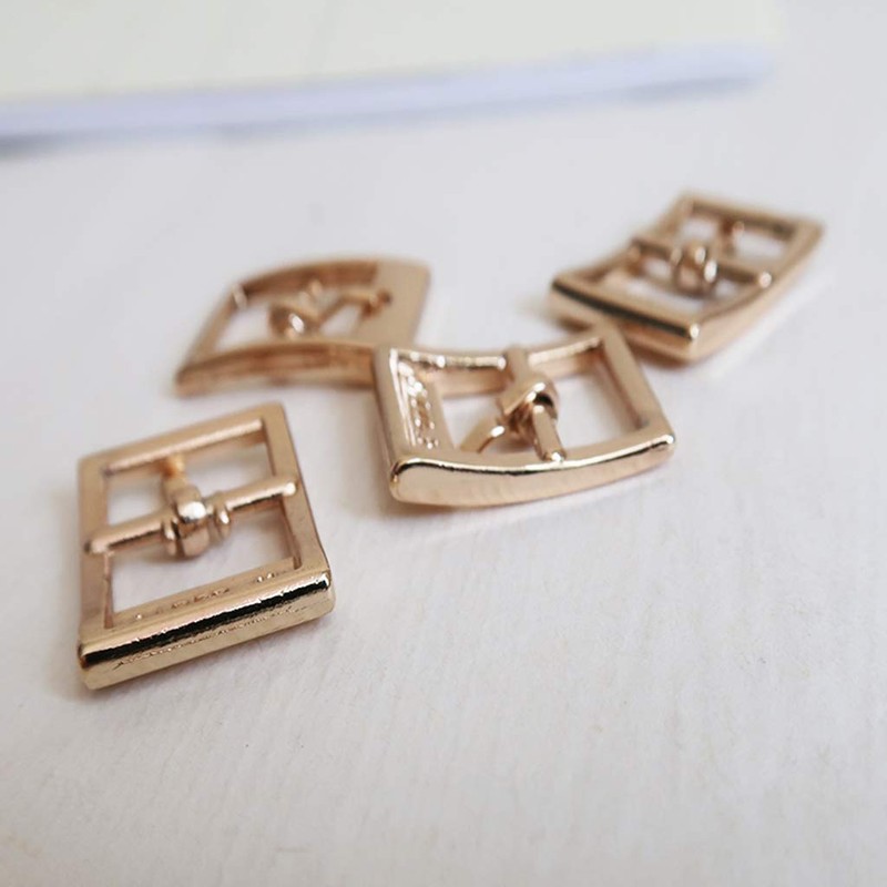 4 Pieces Small Roller Buckle Belt Buckles Closing Buckles Belt