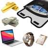 YunBey Fireproof Document Bag with Lock Large Money Bag Fireproof