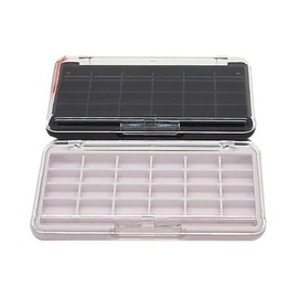 2PCS 24 Grids Empty Refillable Container Case Make Up Palette for Beauty Cosmetic Lipstick Lip Balm Eyeshadow Rouge White Black