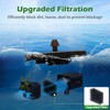 Mademax Upgraded Solar Fountain with 4 Easy Install Nozzle and