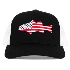 KBETHOS KBVT-253 BLK-WHT Tactical Operator Collection USA Fishing Mesh Ballcap Flag Patch America Outdoors Trucker Baseball Cap