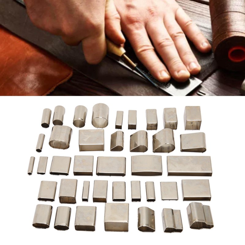 39 Shapes Leather Punch Tool Set Rustproof Durable High Speed