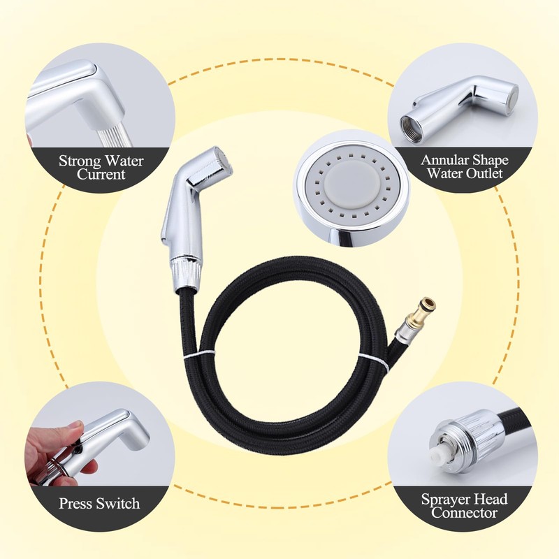 Kitchen Sprayer Replacement Compatible with Moen Sink Faucets Spray Attachment