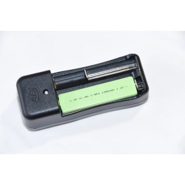 Unbranded Gumstick Rechargeable Battery Charger NC-6WM NH-14WM NH-10WM For Sony Walkman - 1 Battery and 1 Charger