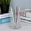 allydrew Smooth Retractable Black Ink Gel Pens, 0.5mm Fine Point,